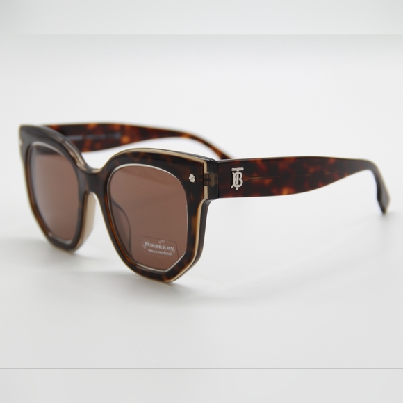 NEW BURBERRY BE4307F 3660/73 WOMEN SUNGLASSES BURBERRY  BE4307 366073 - Picture 5 of 12